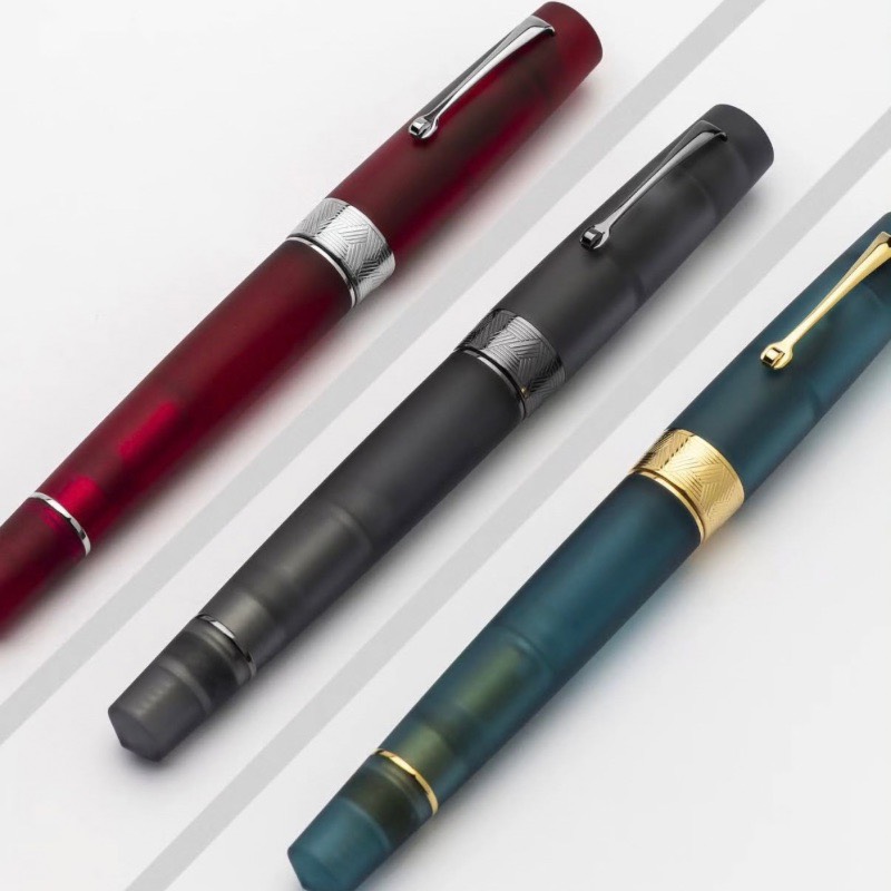 レオナルド プーラ 2026 ペトロール 万年筆 （シルバー/ロジウム