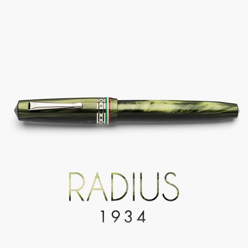 ラディウス1934 セッティモ イタリア オリーブ 万年筆
