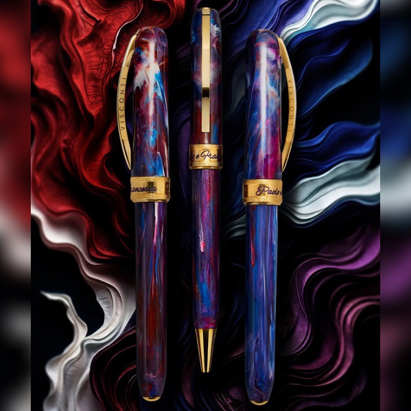 ビスコンティ コメディア パオロ＆フランチェスカ 万年筆