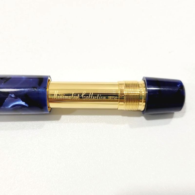 アルマンドシモーニクラブ 限定生産品 ミニマリスト ブルー・ラ・ロイヤル 万年筆