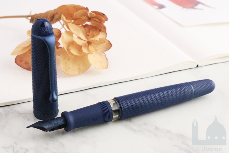アウロラ　限定生産品　88　ブルーマンバ　万年筆　Aurora 88 Blue Mamba