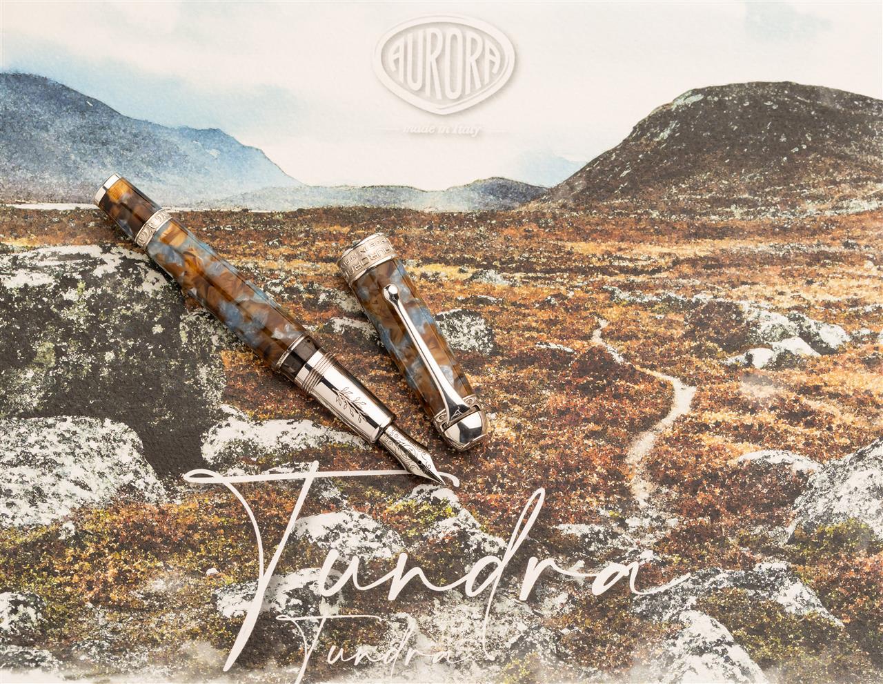 アウロラ 限定生産品 アンビエンテ ツンドラ 万年筆 Aurora Ambienti Tundra Fountain Pen