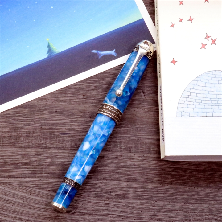 アウロラ　限定生産品　オチェアーノ　アンタールティコ（南極海）　万年筆　Aurora Oceano Antartico 《送料無料》