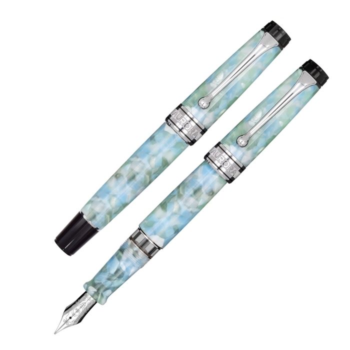 アウロラ 限定生産品 カレイドスコーピオ ルーチェヴェルデ 万年筆