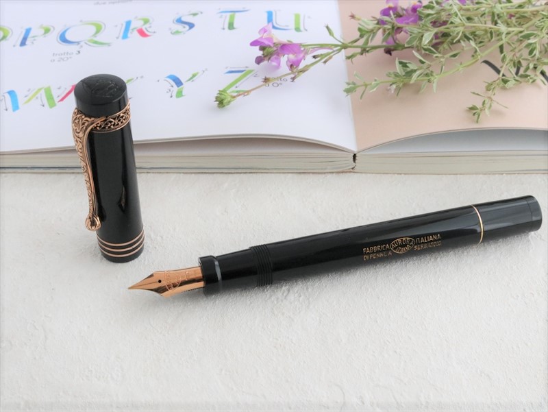 アウロラ　インテルナツィオナーレ　ブラック　万年筆　Aurora　Internazionale Black 画像