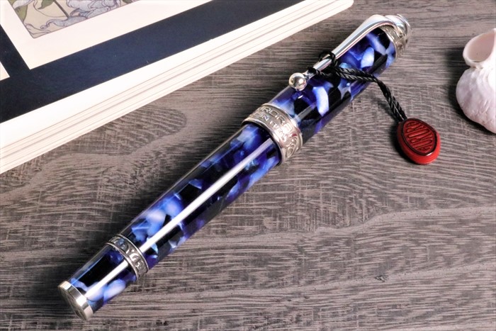 アウロラ 限定生産品 オチェアーノ アトランティコ(大西洋) 万年筆