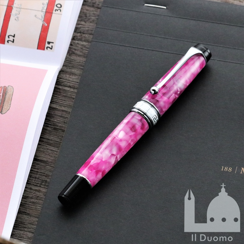 アウロラ 限定生産品 オプティマ365 フッシャ 万年筆 Aurora Optima 365 Fucsia 996-LFC Fountain Pen