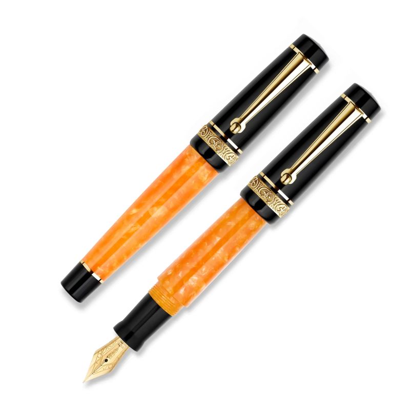 デルタ DV オリジナルミニサイズ 万年筆 (ゴールドトリム)