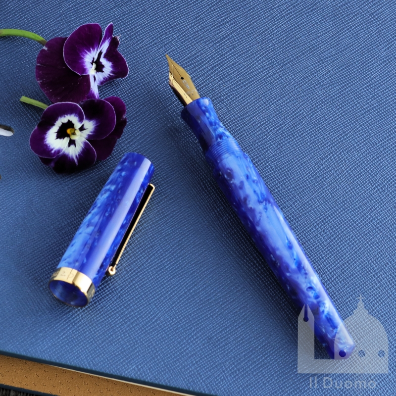 DELTA #365 Millennium Blue-ice 万年筆 字幅M 【公式通販】