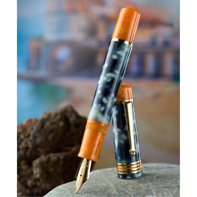 デルタ　限定生産品　オロ・ディ・アマルフィ　万年筆