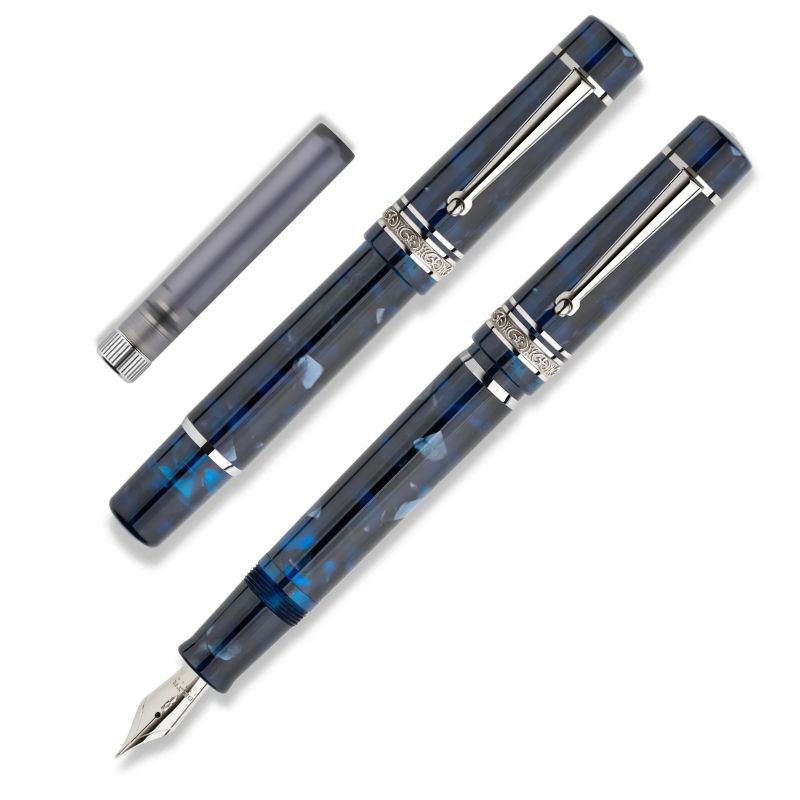 デルタ　レザボア2.0　ブルー　万年筆