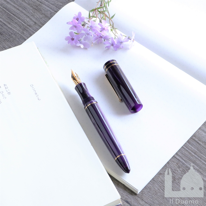 デルタ　ライトバランス　ヴァイオレット　万年筆