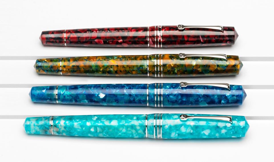 レオナルド モーメントゼログランデ マリーナカプリ 万年筆 スチールニブ Leonardo Momento Zero Grande Marina Capri Fountainpen 送料無料