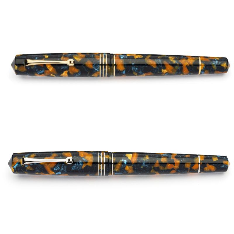 レオナルド　モーメントゼログランデ2.0　クレプスコロ・マリーノ　万年筆