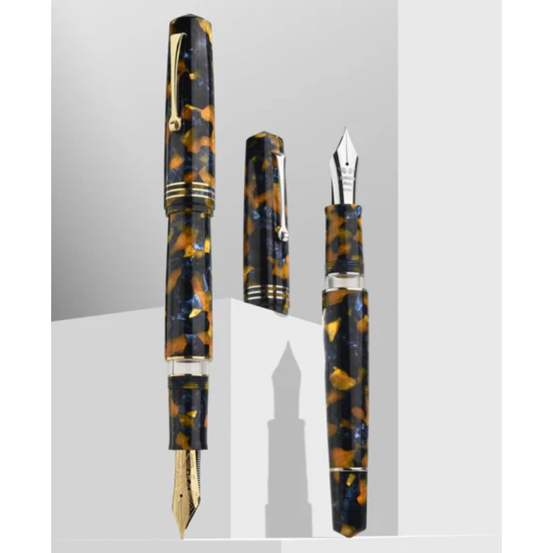 レオナルド モーメントゼログランデ2.0 クレプスコロ・マリーノ 万年筆