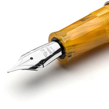レオナルド　限定生産品　フローレグランデ　フレイム　万年筆　ロジウムトリム