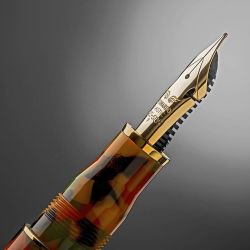 レオナルド 限定生産品 モーメントゼロ グランデ アルレッキーノ 万年筆
