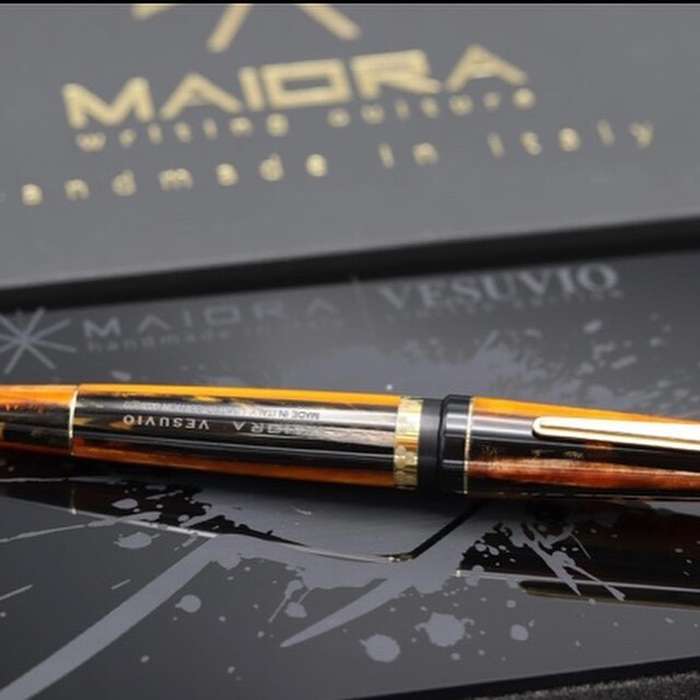 マイオーラ 限定生産品 ヴェスヴィオ 万年筆