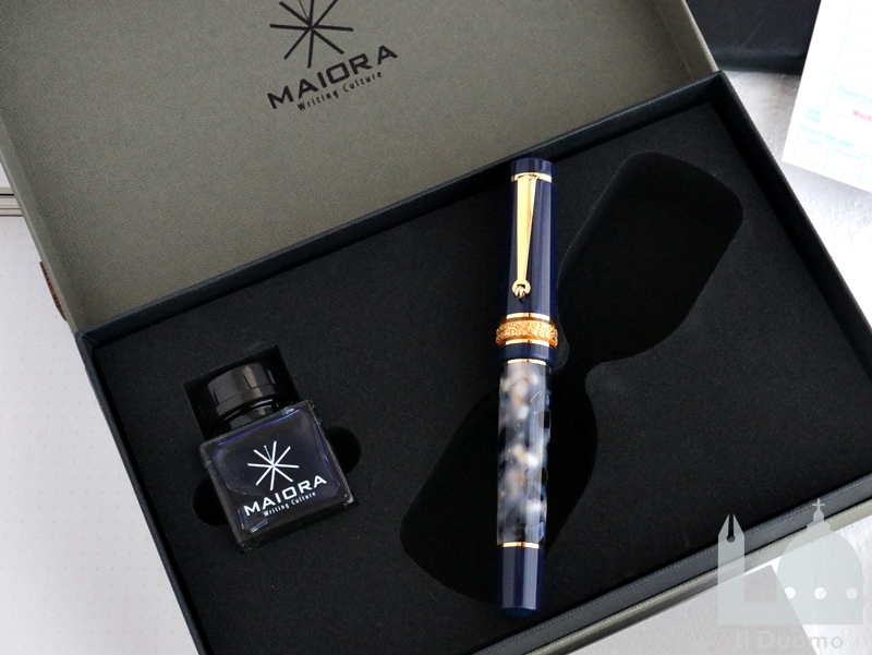 マイオーラ　限定生産品　アルファ　K　アマルフィ　万年筆