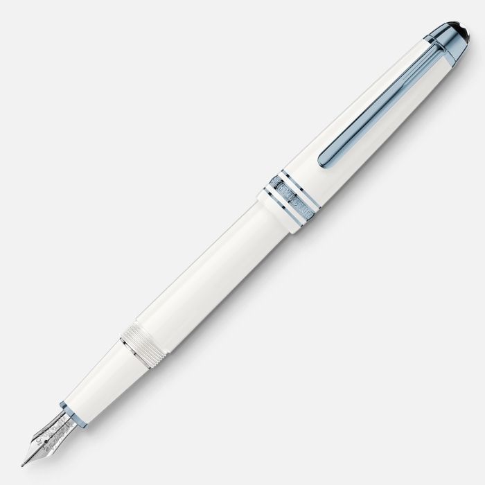 モンブラン マイスターシュテュック グレイシャー ホワイト クラシック 万年筆 Montblanc Meisterstück Resin