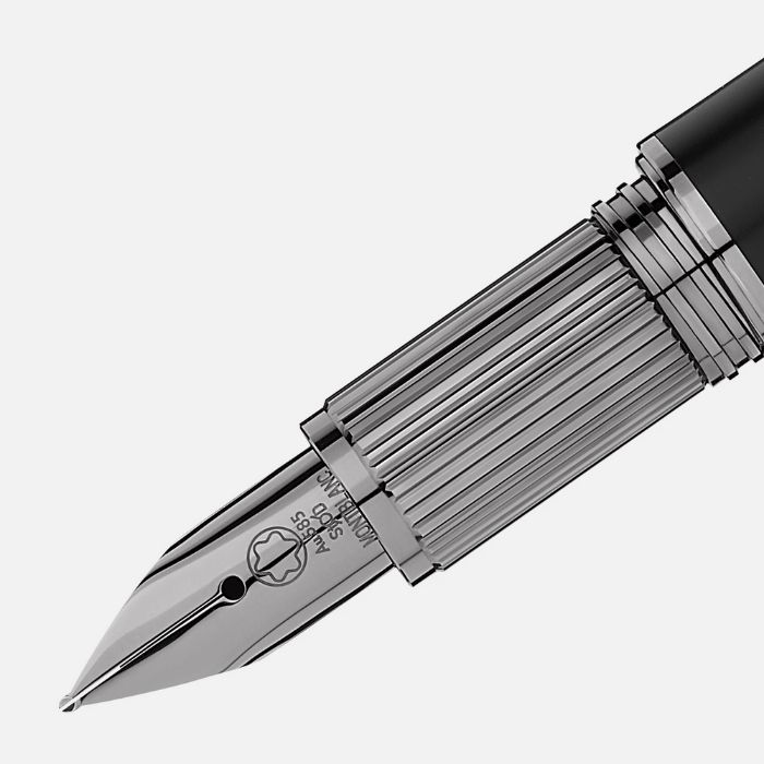 モンブラン　スターウォーカー　ウルトラブラック　ドゥエ 万年筆 Montblanc Starwalker Ultra Black (New) Doue  Fountain Pen 《送料無料》