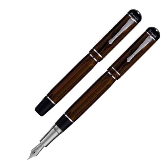 モンテグラッパ 限定生産品 ミアカリッシマ ブリックレッド 万年筆