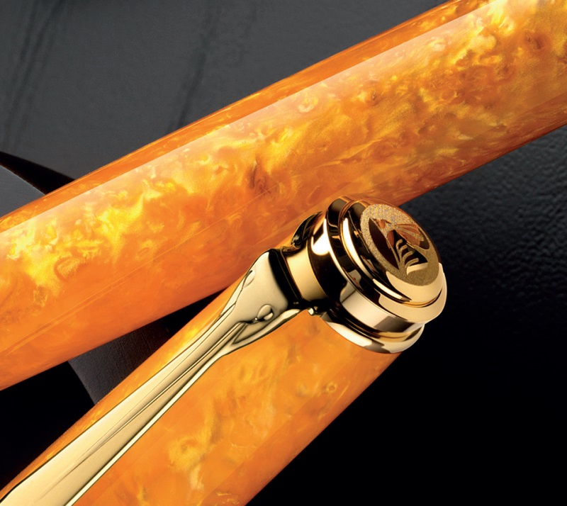 ペリカン 限定生産品 M600 ヴァイブラントオレンジ 万年筆 詳細画像 Pelikan M600 Vibrant Orange Fountain Pen