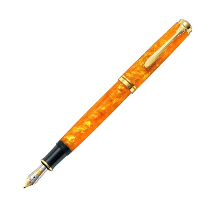 ペリカン 限定生産品 M600 ヴァイブラントオレンジ 万年筆 Pelikan M600 Vibrant Orange Fountain Pen