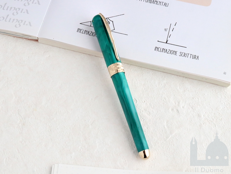 ピナイダー アバターデラックス　フォレストグリーン 万年筆 (14K)　Pineider Avatar DeLuxe Forest Green