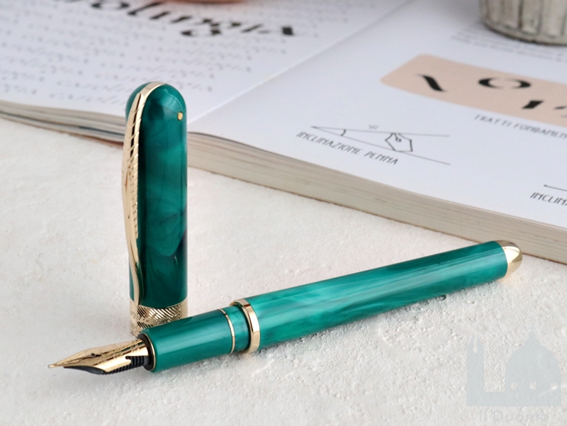 ピナイダー アバターデラックス フォレストグリーン 万年筆 (14K