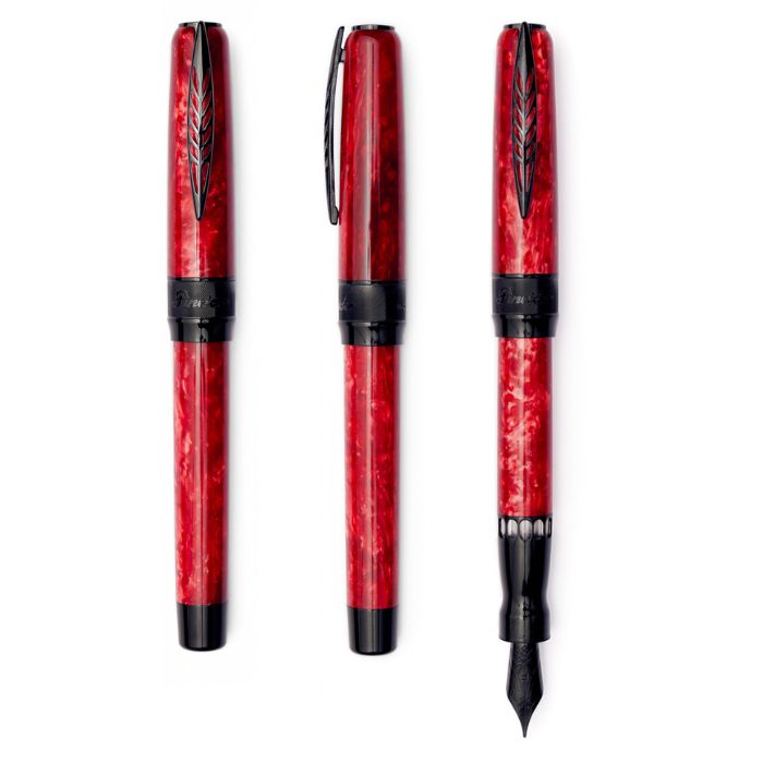 ピナイダー　ラグランデベレッツァ　ロック　レッド　万年筆  Pineider La Grande Bellezza Rock Red Fountain Pen