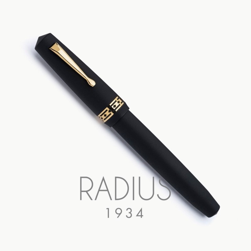 ラディウス1934 セッティモ マットブラック 万年筆 Radius