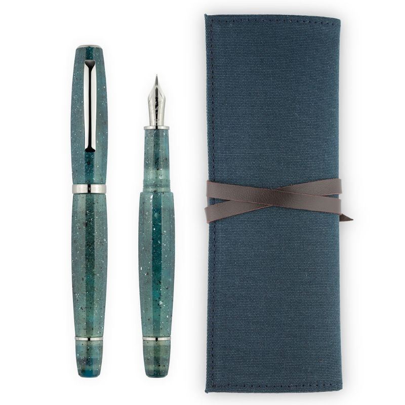 ※専用【美品/限定】　万年筆　SCRIBO フィール　字幅M フレックス スクリボ SCRIBO 万年筆 フィール エボナイト サッシネーリ 14金