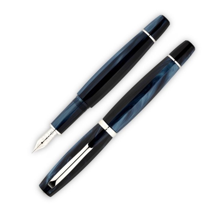 スクリーボ 限定生産品 フィール オチェアーノ 万年筆 14Ktフレックス/18Kt SCRIBO Feel Oceano Fountain Pen