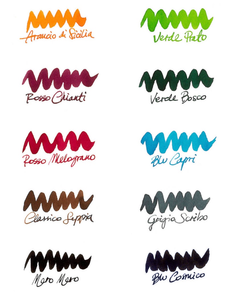 スクリーボ インクボトル 90ml. SCRIBO Fountain Pen Ink