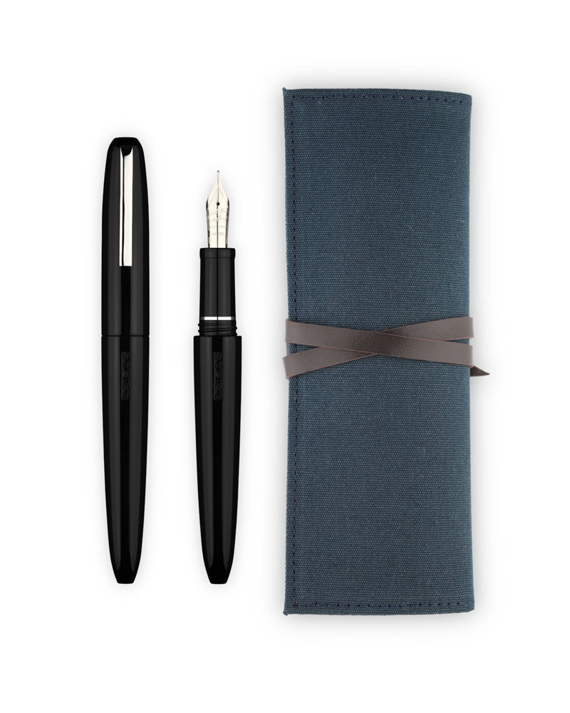 スクリーボ　限定生産品　ピウマ　アッセンツァ 万年筆 14Kフレックス/18K　SCRIBO　Piuma Assenza Fountain Pen