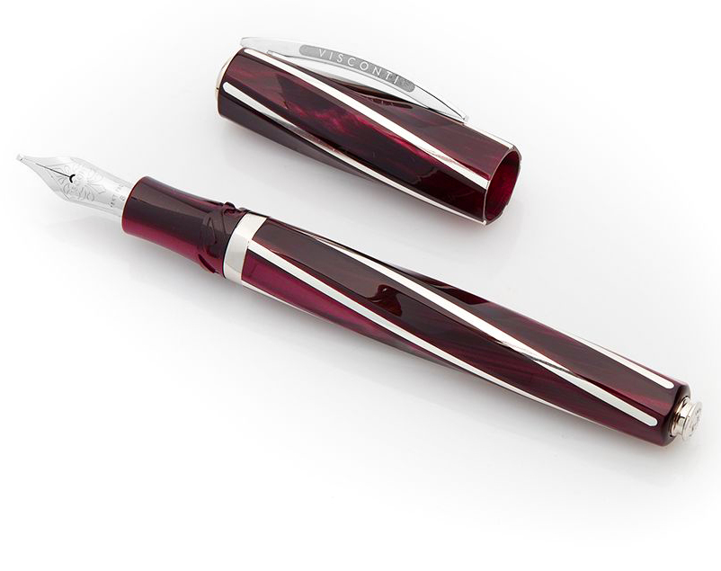 ビスコンティ ディヴィーナ エレガンス ボルドー オーバーサイズ 万年筆 Visconti Divina Elegance Oversize Bordeaux Fountain Pen