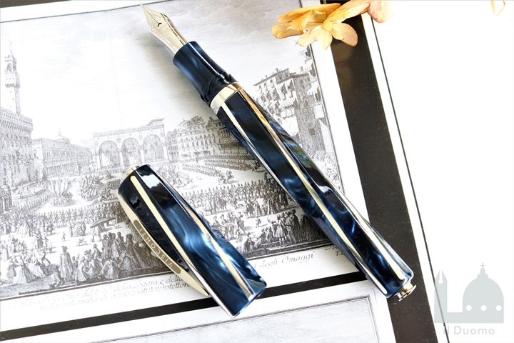 ビスコンティ ディヴィーナ エレガンス インペリアルブルー オーバーサイズ 万年筆 Visconti Divina Elegance Imperial  Blue Fountain pen Oversized 《送料無料》