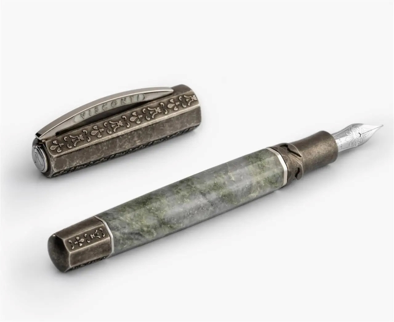 ビスコンティ 限定生産品 イル・マニフィコ グリーンマーブル 万年筆 Visconti Il Magnifico Green Marble Fountainpen