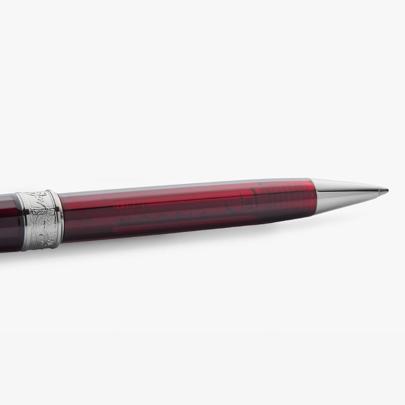 ビスコンティ　ミケランジェロ　トランスルーセント  レッド　ボールペン