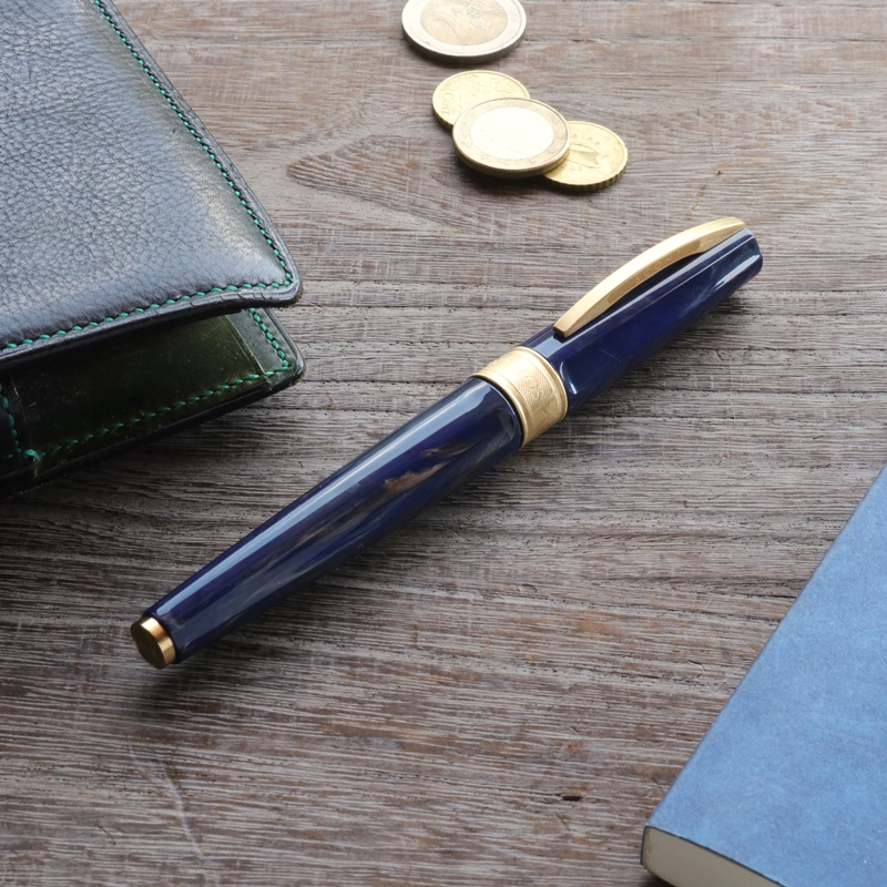 ビスコンティ ミラージュ ミュトス　ゼウスブルー 万年筆