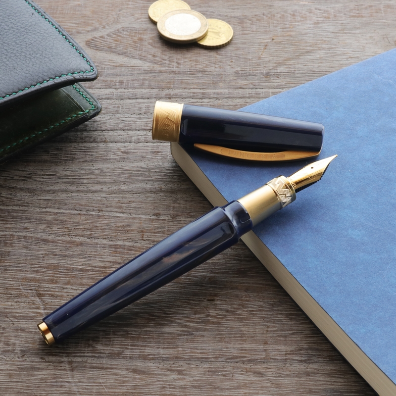 ビスコンティ ミラージュ ミュトス　ゼウスブルー 万年筆