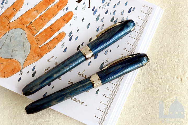ビスコンティ　レンブラント　ブルーフォグ　万年筆　Visconti Rembrandt Blue Fog Fountainpen 《送料無料》