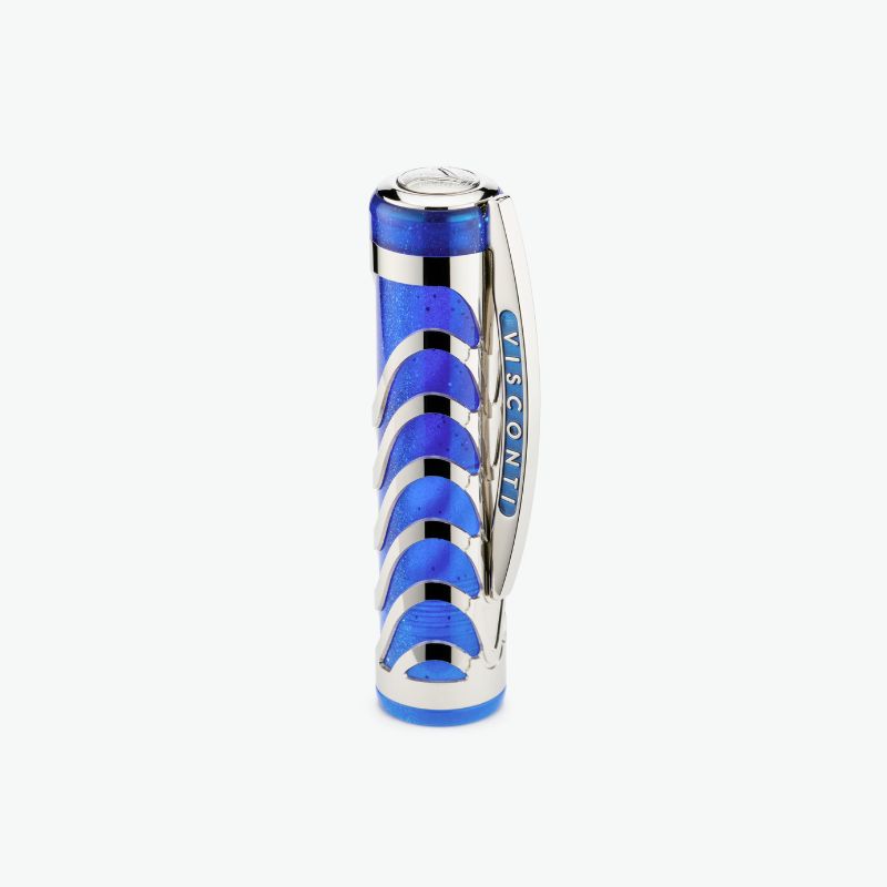 ビスコンティ 限定生産品 スケルトン ブル 万年筆