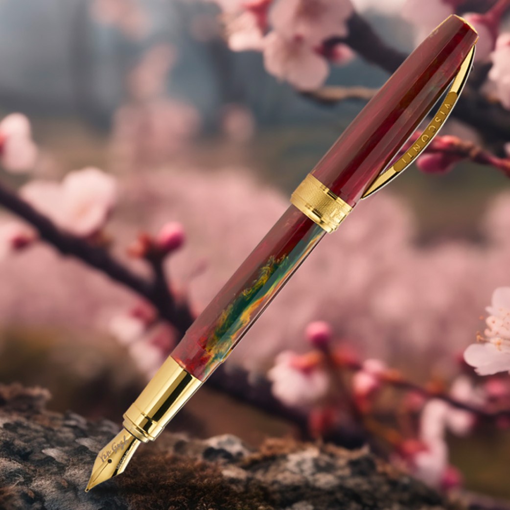 ビスコンティ ヴァン・ゴッホコレクション 日本趣味:梅の花 万年筆