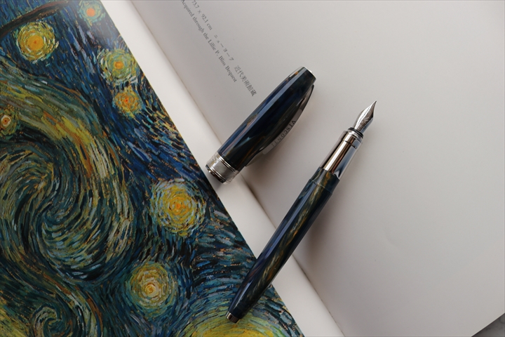ビスコンティ ヴァンゴッホ コレクション 星月夜 万年筆 Visconti Van Gogh Starry Night Fountain pen  《送料無料》